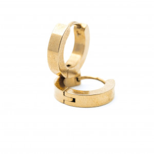 PENDIENTES AROS ACERO