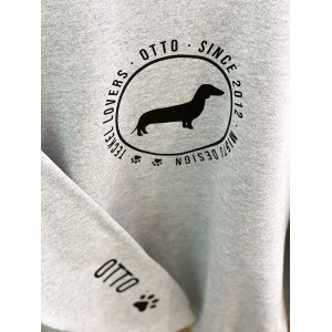 SUDADERA SILUETA PERRO PRO