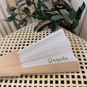 ABANICO PERSONALIZADO TELA...